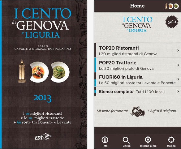 I Cento di Genova e Liguria iPhone pic0
