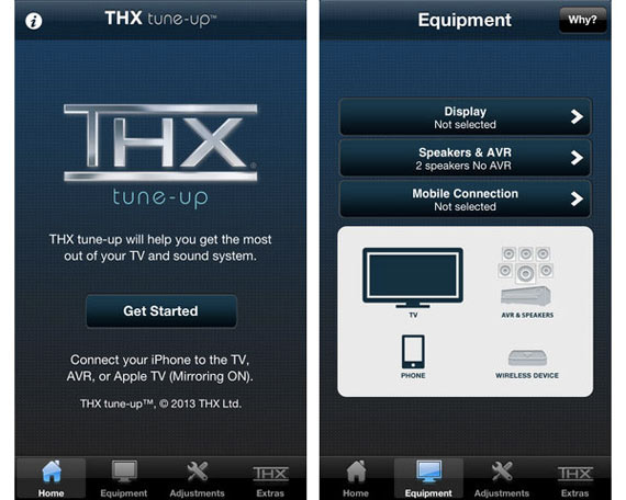 THX calibrazione audio video