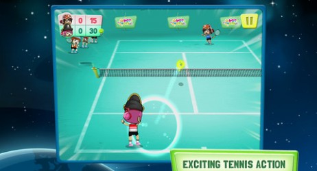 Tennis Hot Shots Galaxy: tennis arcade su mondi alieni