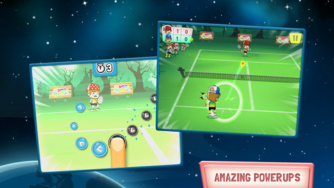 Tennis Hot Shots Galaxy iPhone 2