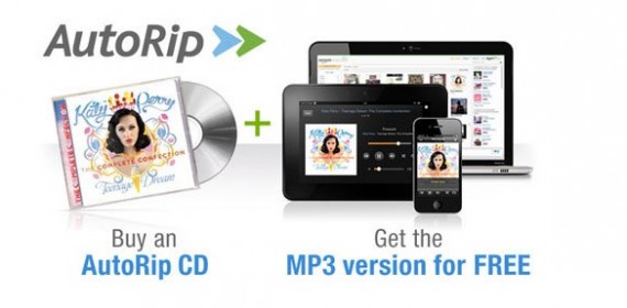 Amazon presenta AutoRip, il servizio che consente di trasformare gratuitamente i CD acquistati in MP3