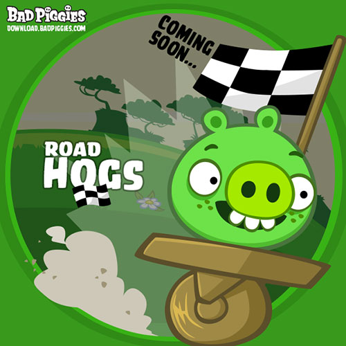 In arrivo un gustoso aggiornamento per Bad Piggies chiamato Road Hogs