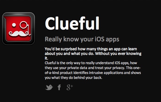 Clueful, per scoprire le app che invadono la privacy