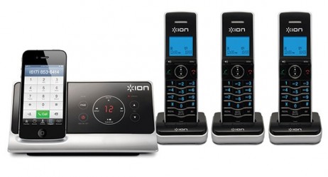 Bluetooth Cordless Phone Station: 3 cordless collegati ad un solo iPhone