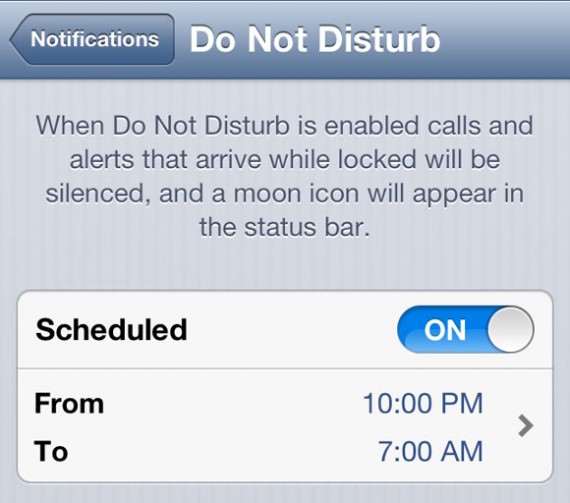 Capodanno: “Non Disturbare” di iOS 6 non si disattiva automaticamente