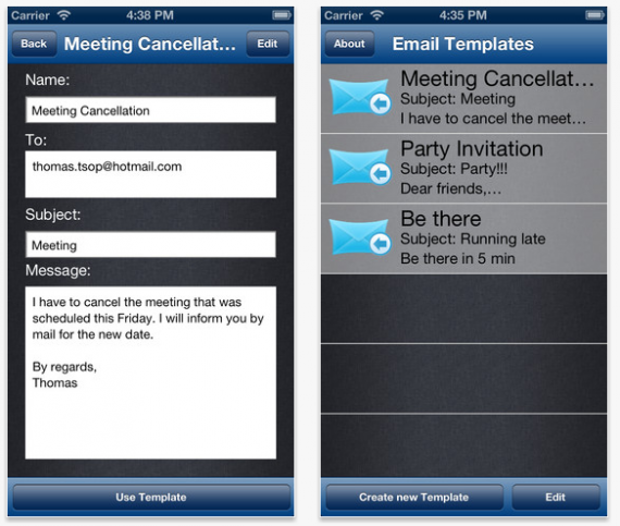 Email Templates: un’applicazione per creare templates da applicare alle email