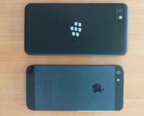 Disponibile un confronto tra iPhone 5 ed il futuro BlackBerry Z10