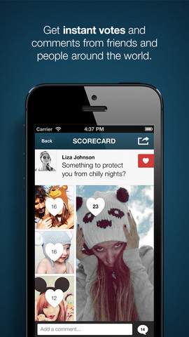 Photopoll: creare sondaggi fotografici su iPhone