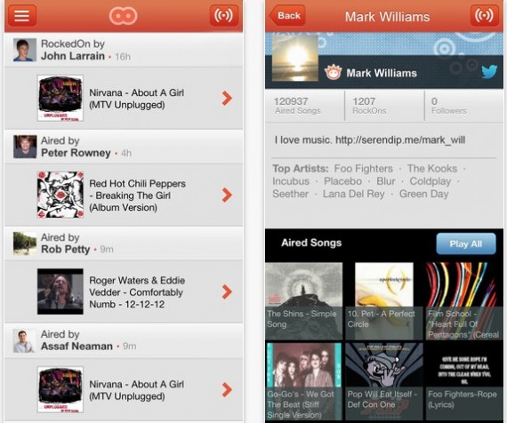 Serendip: il “Social Music” arriva anche su iPhone