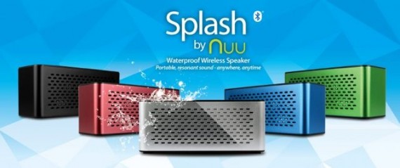 CES 2013: NUU Splash, arrivano gli speaker Bluetooth impermeabili