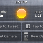 Kamera, il widget per il Centro Notifiche che fa scattare foto al volo da iPhone – Cydia
