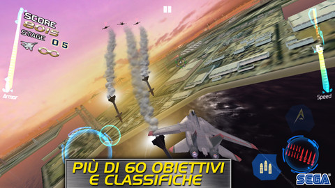 After Burner Climax disponibile in App Store