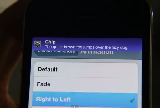 Chip, il tweak per modificare le notifiche su iPhone, si aggiorna con il supporto ad iOS 6 – Cydia