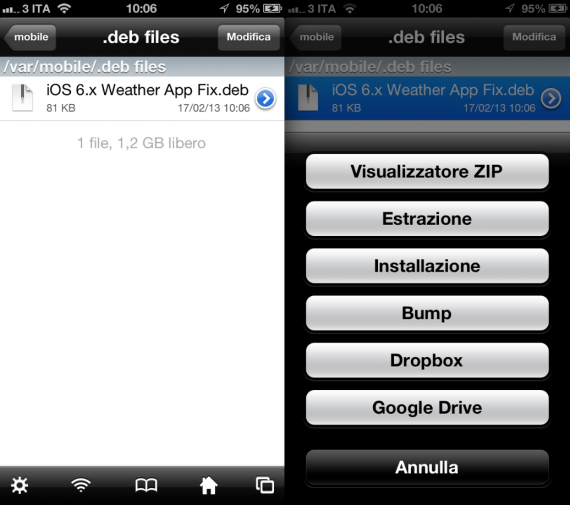 Meteo Fix iOS 6 iPhone