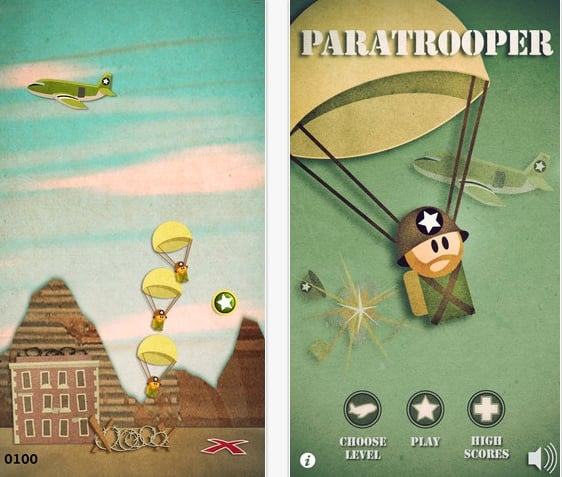 Paratrooper: paracadutisti su iPhone