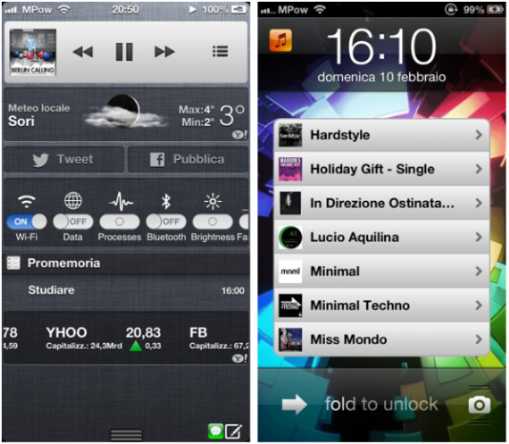 PowerMusic MiniPlayer iPhone 2