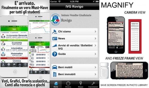 iPhoneItalia Quick Review: Libretto Scolastico, IVG Rovigo e Pure Text