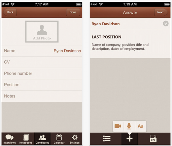 Interview Recorder: l’app per la gestione dei colloqui di lavoro