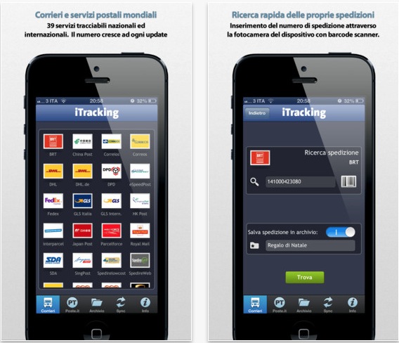 Nuovo update per iTracking, l’app che monitora le tue spedizioni