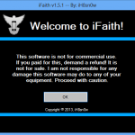 iH8sn0w rilascia iFaith 1.5.1, il programma multifunzione utile per chi esegue il jailbreak