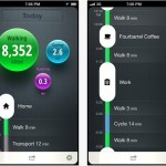Moves tiene traccia delle tue attività fisiche giornaliere