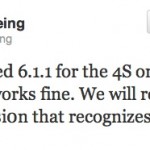 Planetbeing: iOS 6.1.1 non ostacola il jailbreak su iPhone 4S, in arrivo un aggiornamento di Evasi0n
