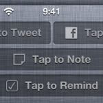 “Tap to Note” e “Tap to Remind”, due nuovi widget per il Centro Notifiche di iOS – Cydia