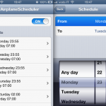 AirplaneScheduler, un nuovo tweak per programmare l’utilizzo della Modalità Aereo su iPhone – Cydia