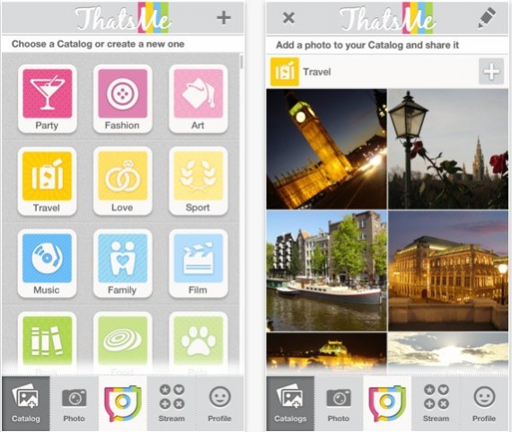 ThatsMe, l’app per catalogare e condividere le foto
