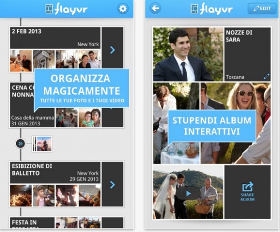 Nuovo update per Flavyr, l’app gratuita per organizzare le tue foto in base alla data