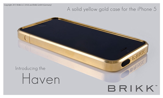 Brikk USA presenta una cover per iPhone in oro massiccio!