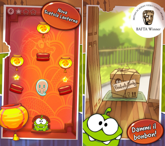 Cut the Rope festeggia il Capodanno Cinese con 25 nuovi livelli