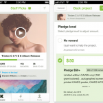 Kickstarter lancia l’applicazione ufficiale per iPhone