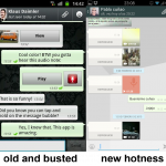 WhatsApp si aggiorna su Android con una nuova grafica: presto sarà così anche la versione per iPhone?
