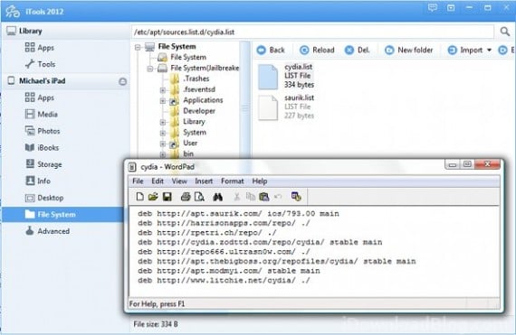 Source Saver, un programma per eseguire il backup delle repository aggiunte in Cydia