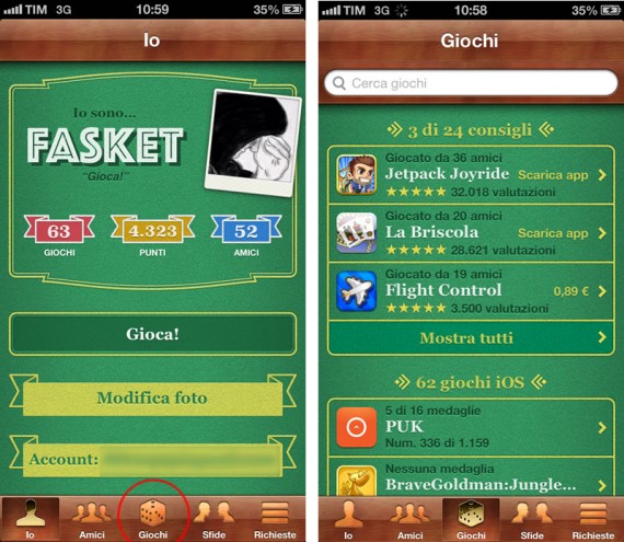 Consiglia un gioco ad un amico tramite il Game Center – Noob’s Corner