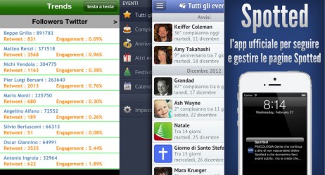 iPhoneItalia Quick Review: Politici Social, Occasion + e Spotted