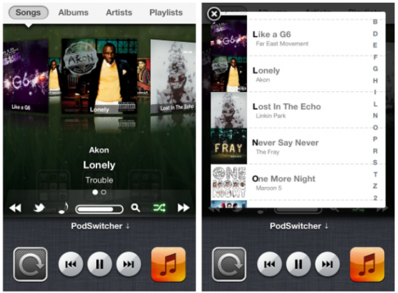 PodSwitcher, un nuovo Multitasking per iPhone dedicato agli amanti della musica – Cydia
