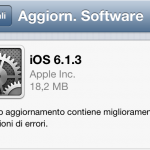 Apple rilascia iOS 6.1.3 [LINK DIRETTI]