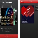 Crea una locandina musicale con Gig Poster