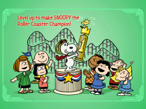 Snoopy Coaster 1