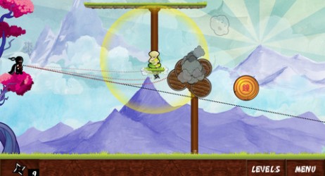 Ninja Throw HD: un puzzle game di tipo fisico piuttosto “appuntito”
