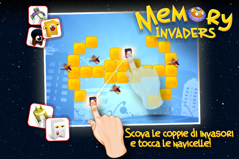 “Freebie Alert: Memory Invaders” disponibile in offerta gratuita su App Store