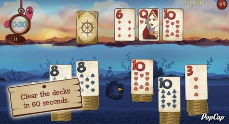 Solitario e caccia al tesoro in un unico gioco con Solitaire Blitz
