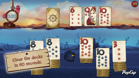 Solitario e caccia al tesoro in un unico gioco con Solitaire Blitz