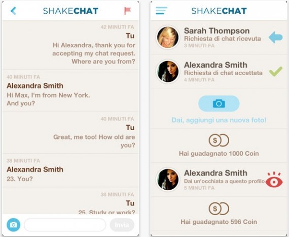 ShakeChat, l’app per trovare “casualmente” la persona giusta con cui parlare
