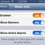 Svegliati sapendo che giorno è, che tempo fa e quanta batteria hai ancora sul tuo iPhone con Wake Info