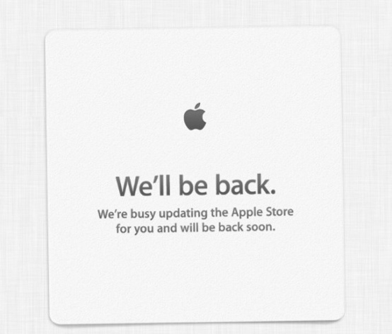 Apple Store offline. Semplice manutenzione? [AGGIORNATO]