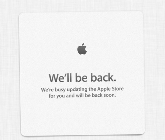 Apple Store offline. Semplice manutenzione? [AGGIORNATO]