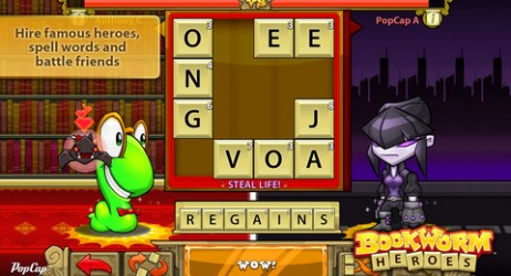 Bookworm Heroes: un bel gioco di parole dagli autori di Piante contro Zombie